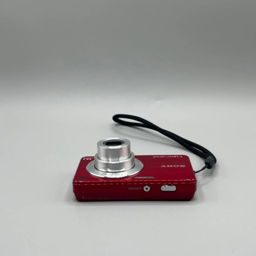 Sony Red Digital Camera with Accessories
